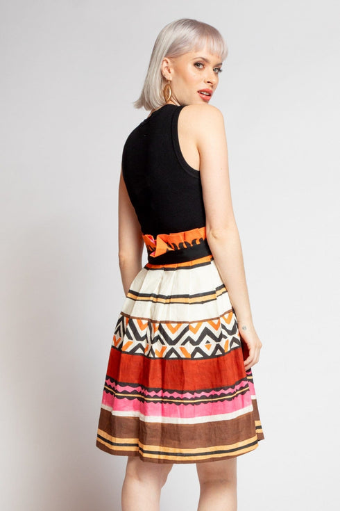 Verna Dress - Tulum Stripe
